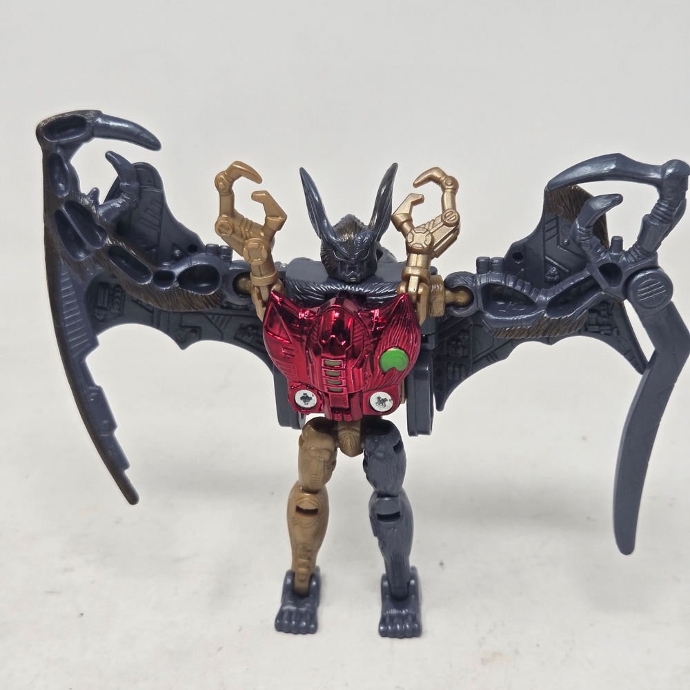 Transformers Beast Wars Transmetals Sonar Bat Predacon Action Figure Complete